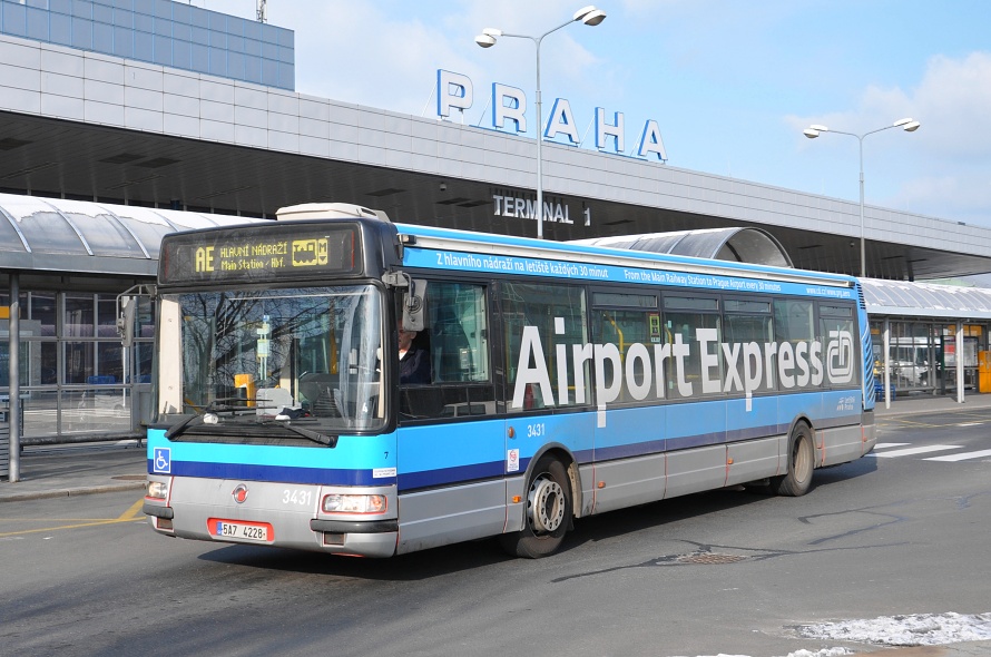 get from prague airport