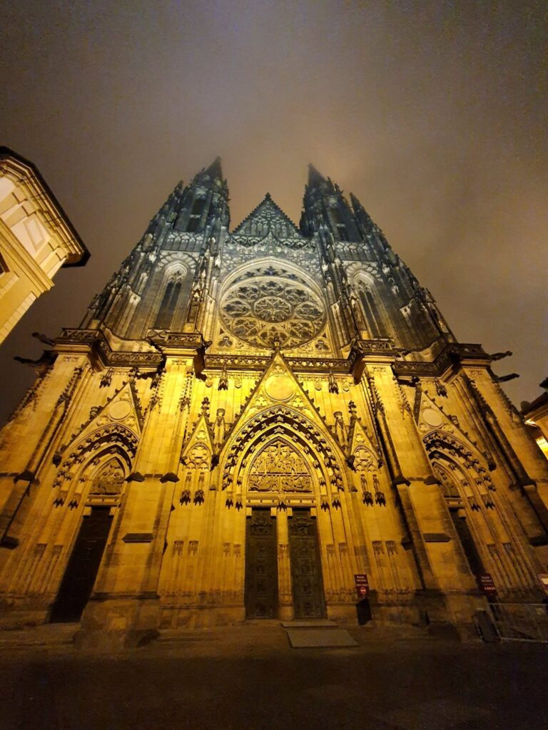 st. vitus cathedral at prague castle