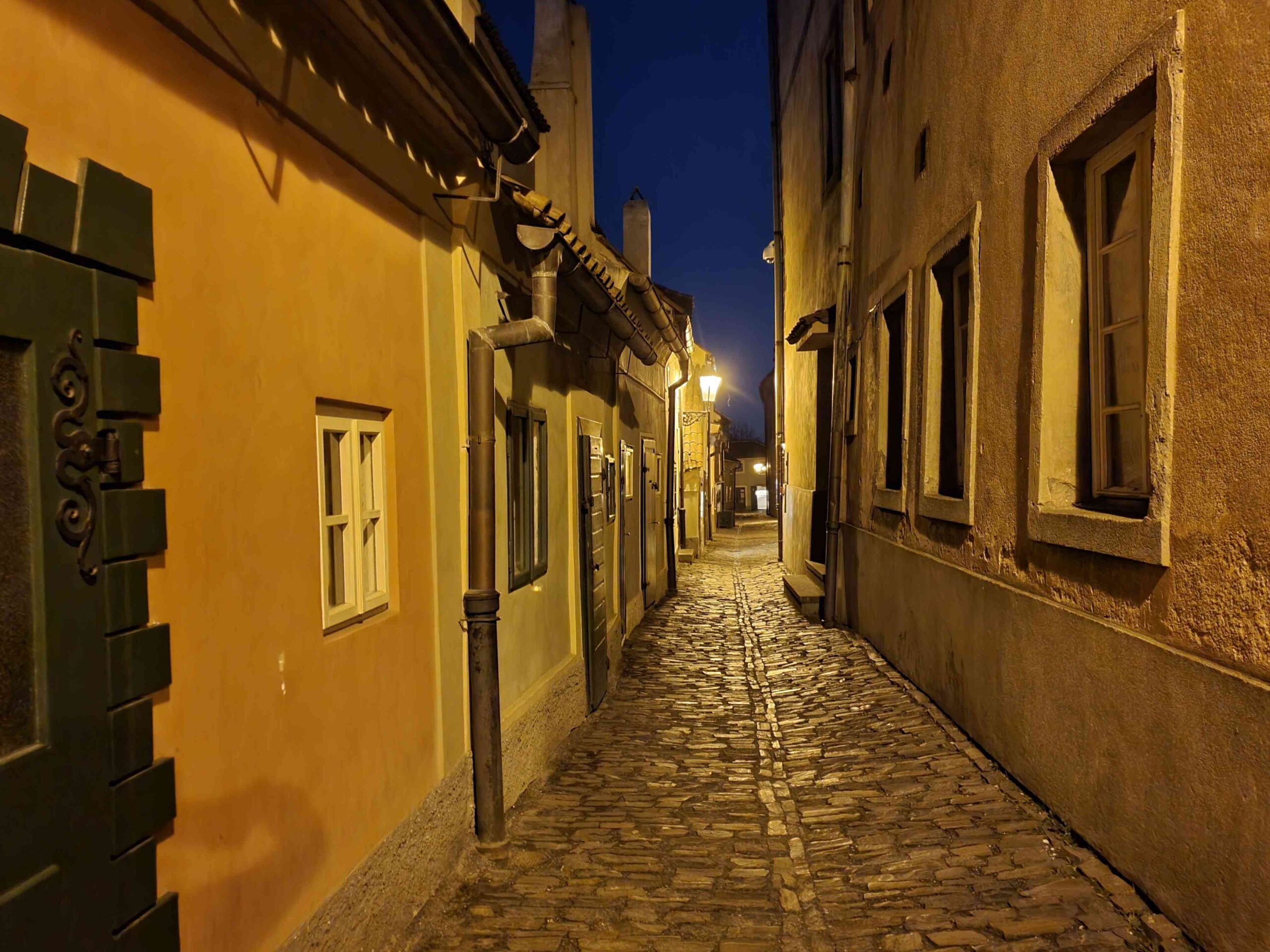 golden lane at prague castle